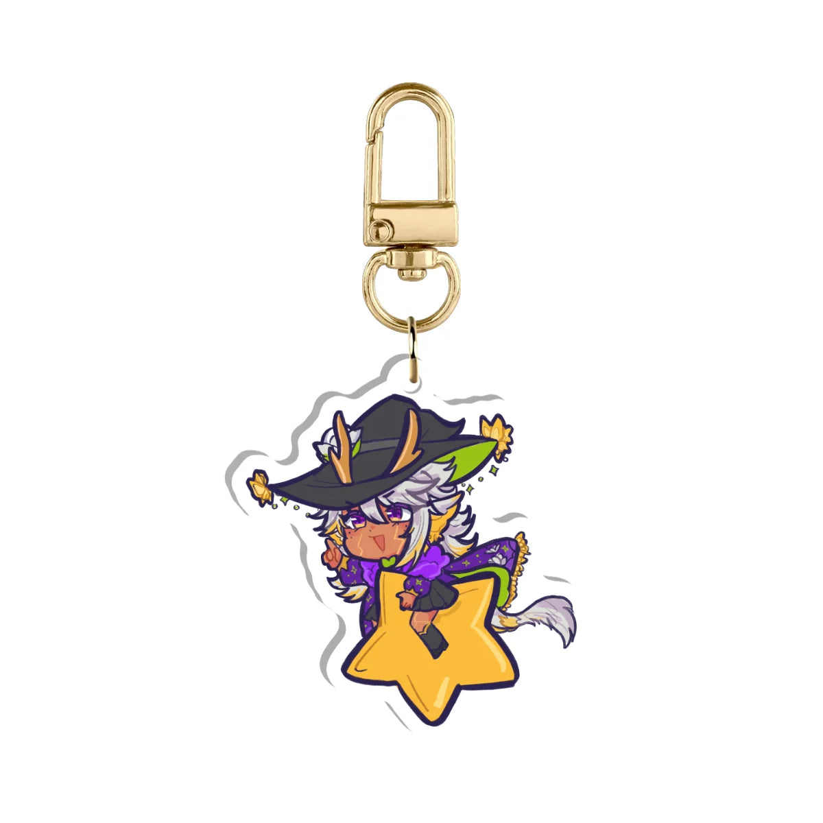 lily_starchaser "Star Rider" Keychain