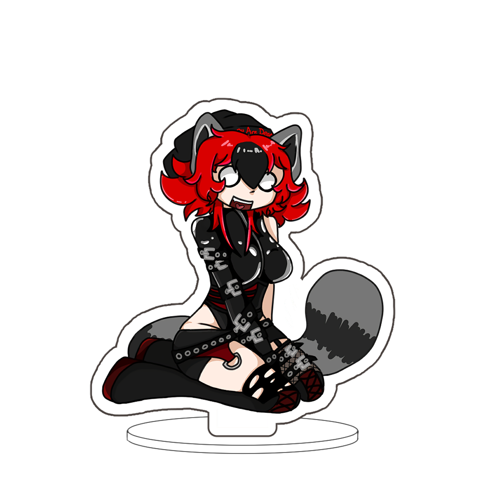Gothic Gumi "Sitting" Standee