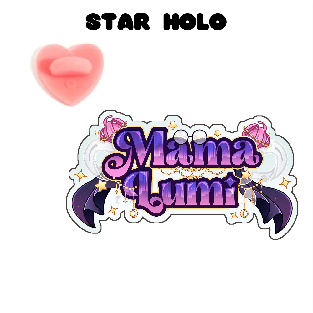Mama Lumi "Logo" Holographic Pin