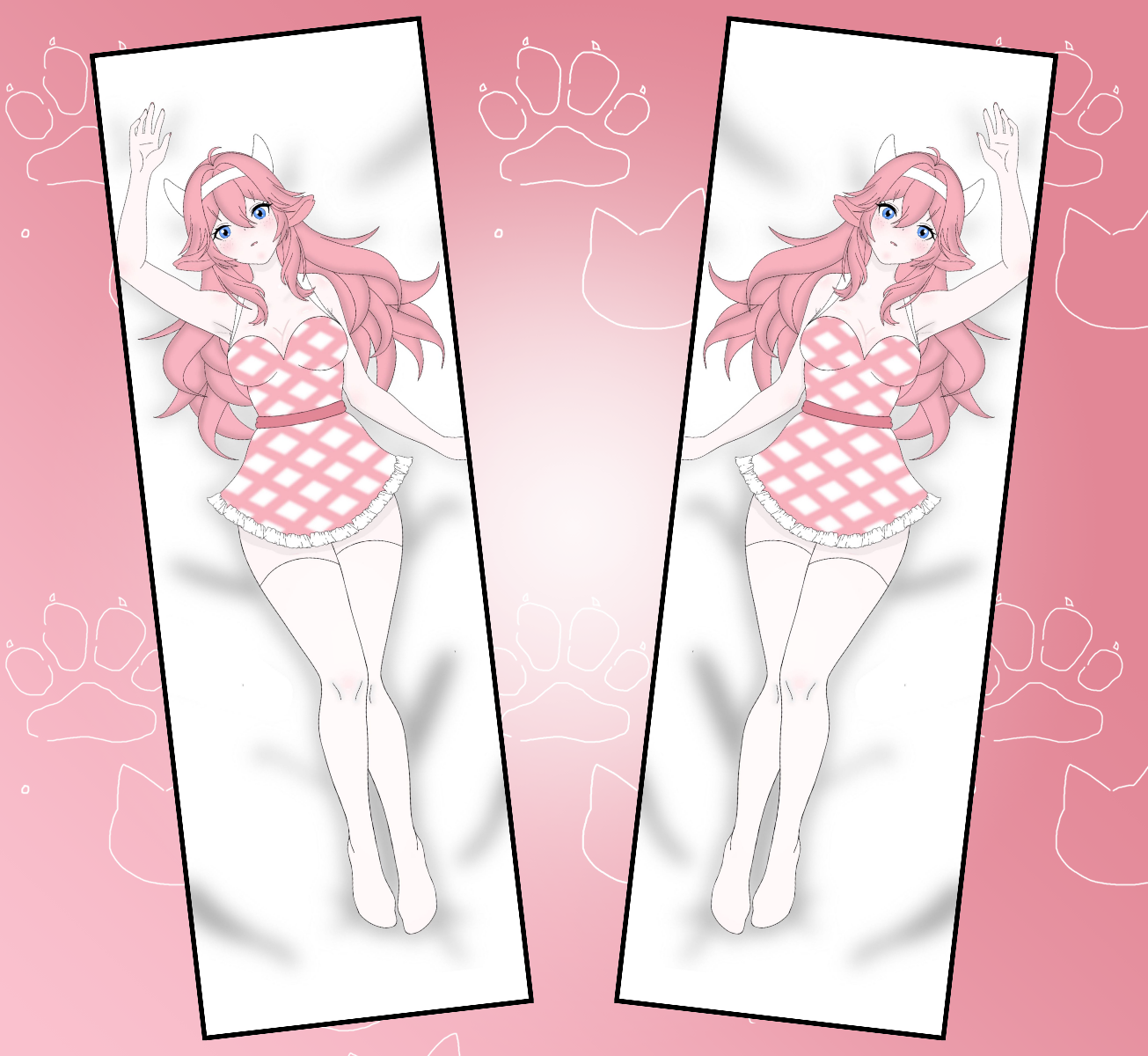 StrawberryMilkMaid Dakimakura