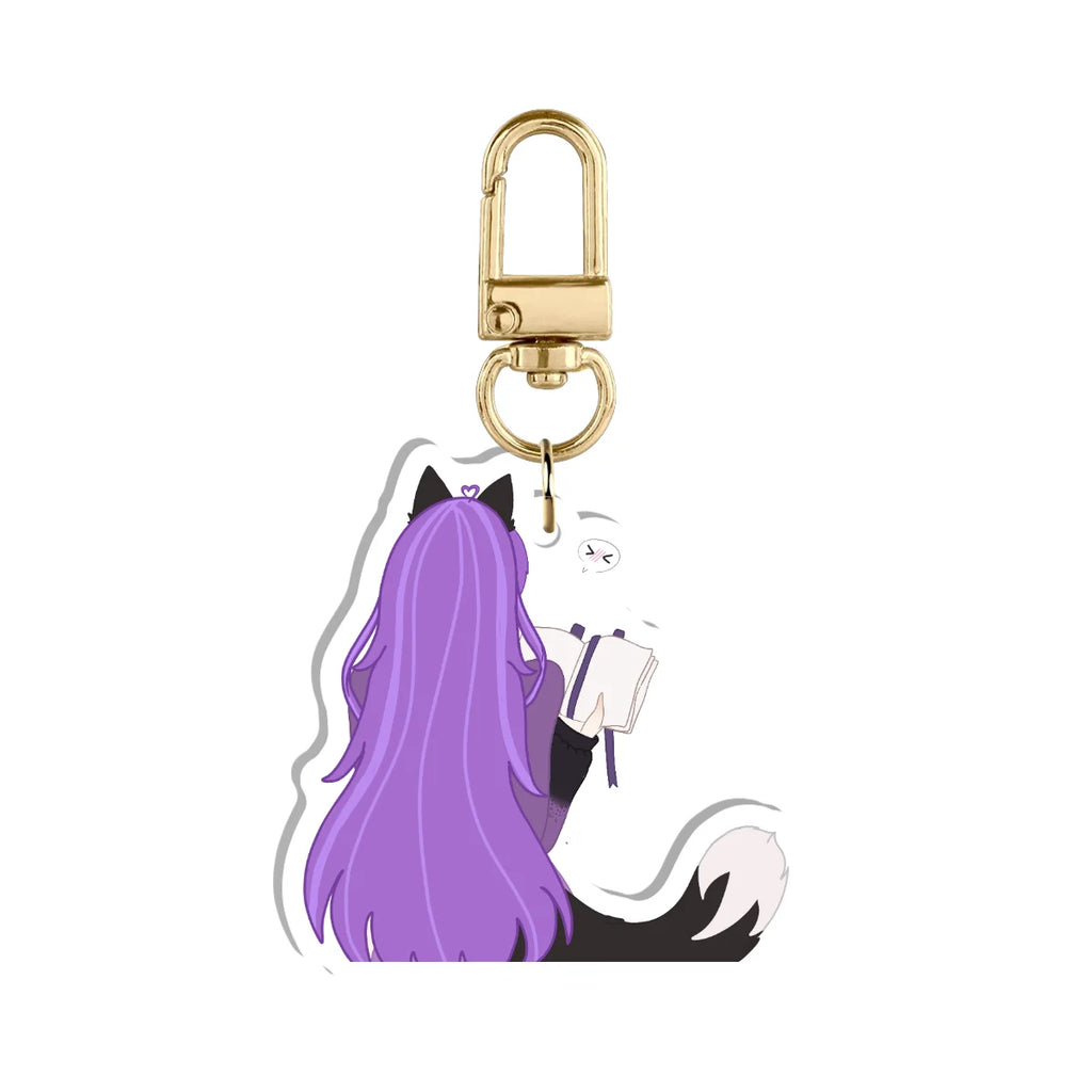 AliSynn "Reading" Keychain