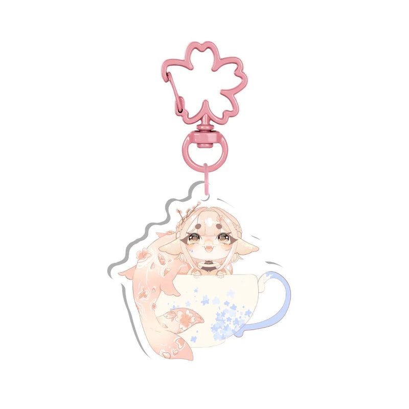 Gomjii "Cup Full of Gomjii" Keychain - KatDragonz