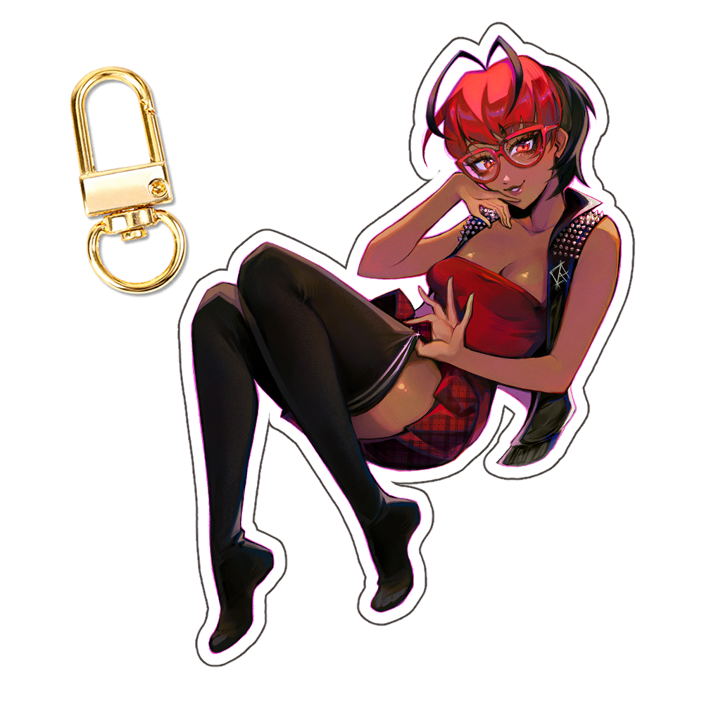 Donni B. Diva "Seducing" Keychain