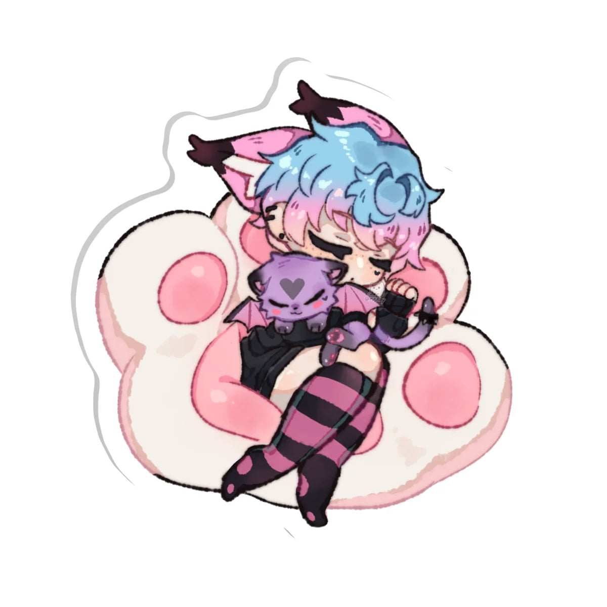Firejemz "Nap Time" Acrylic Pin