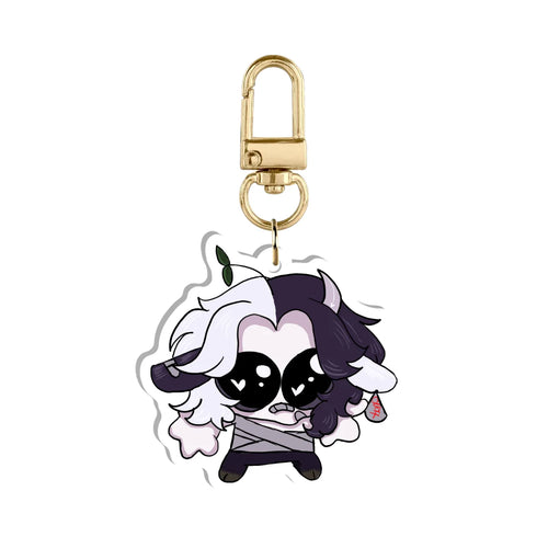 Alma Amaru "Chat" Keychain