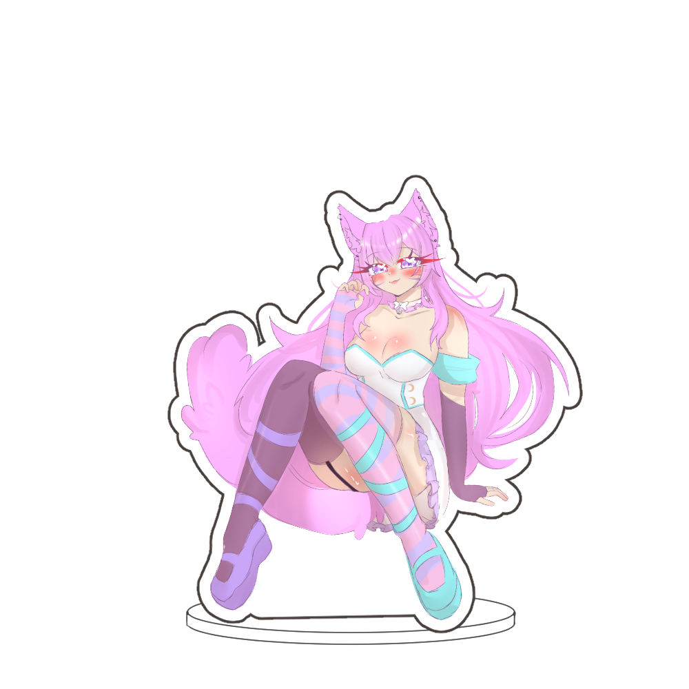 Voltdust "Sitting Pretty" Acrylic Standee