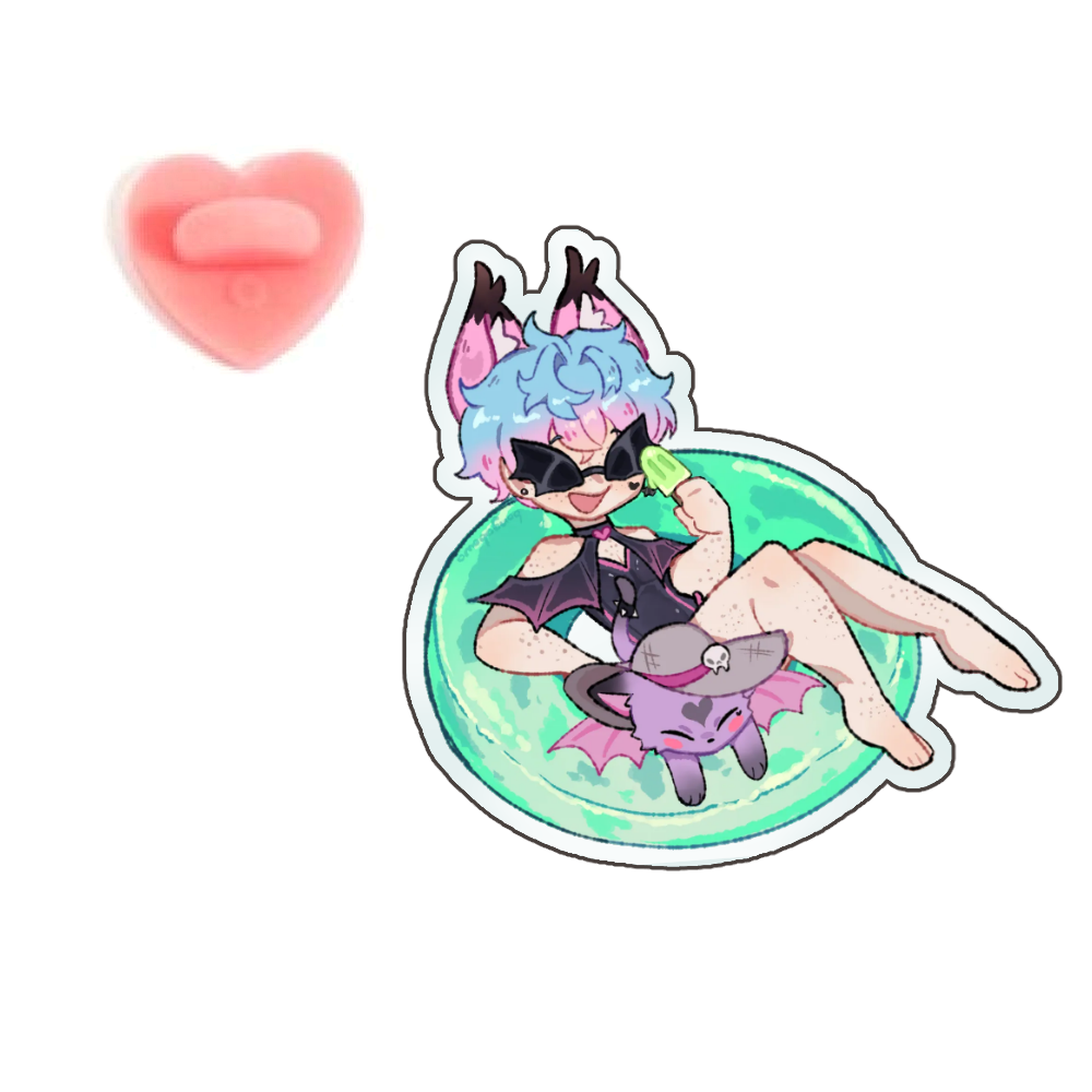Firejemz "Summer Floaty" Pin