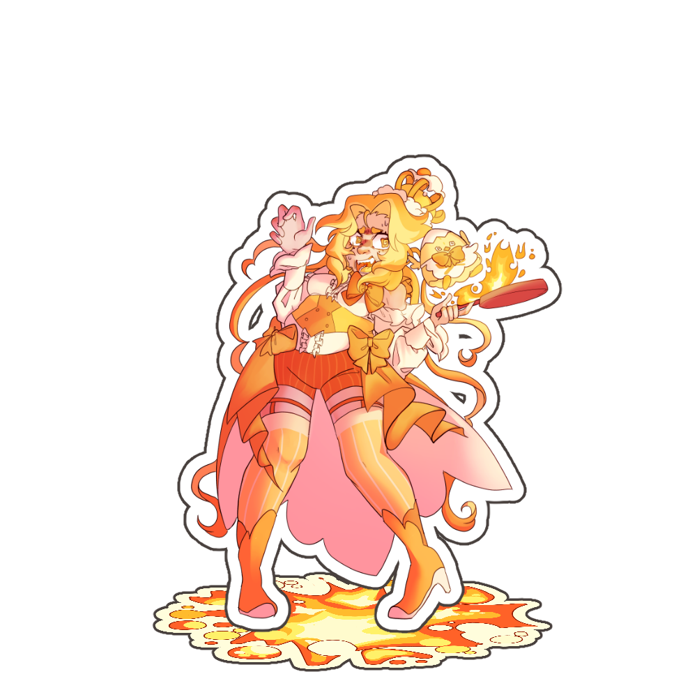 EggRoyale Fire Base Standee