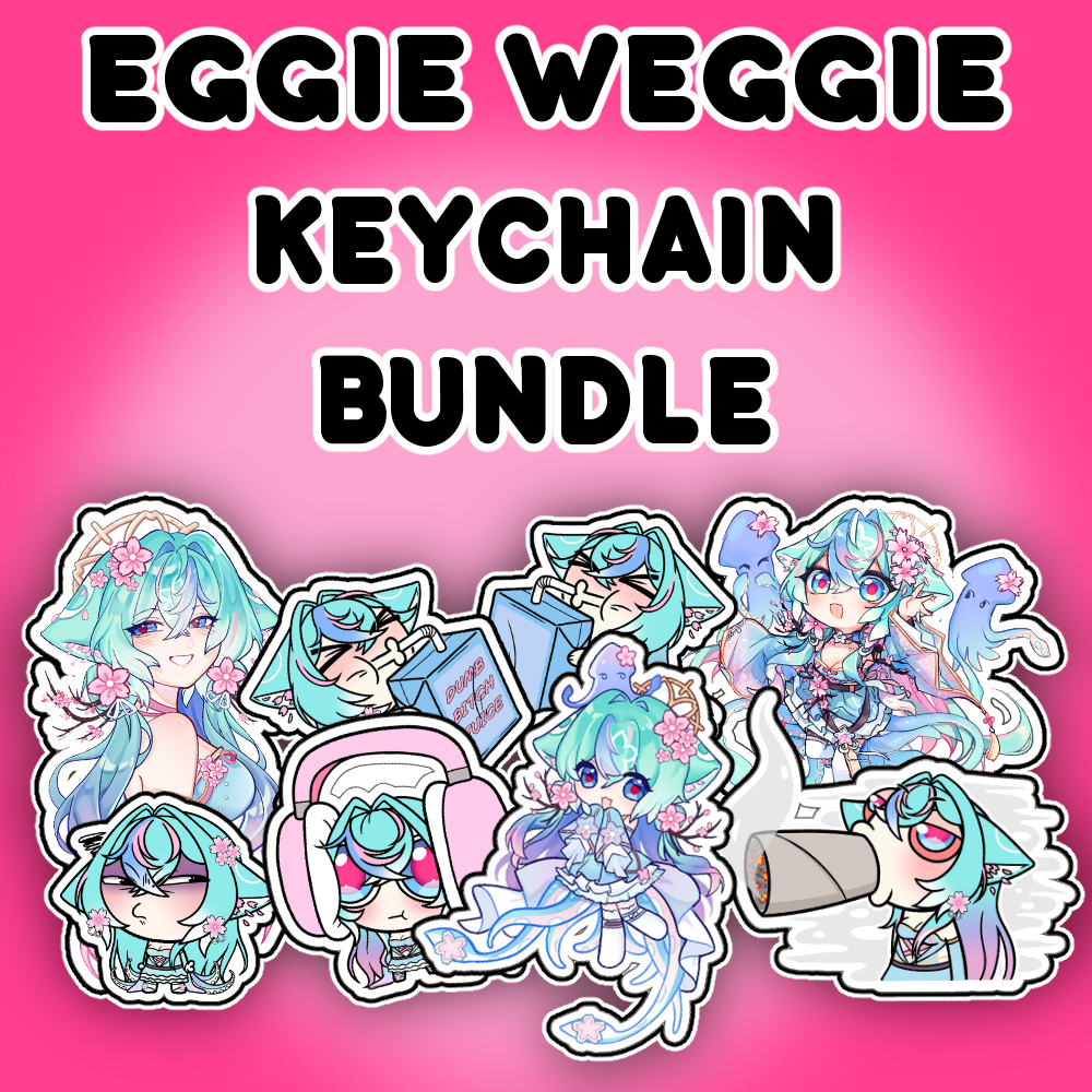 Eggie Weggie Keychain Bundle