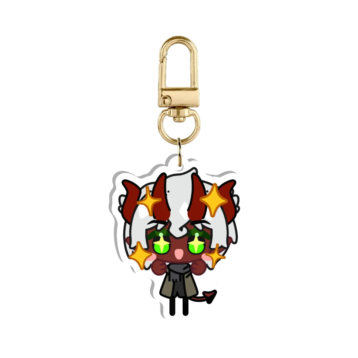 LooneyMoonDemon "Excitement" Keychain