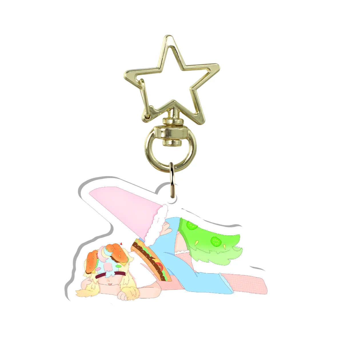 WanwanburgerVT "Pats" Keychain