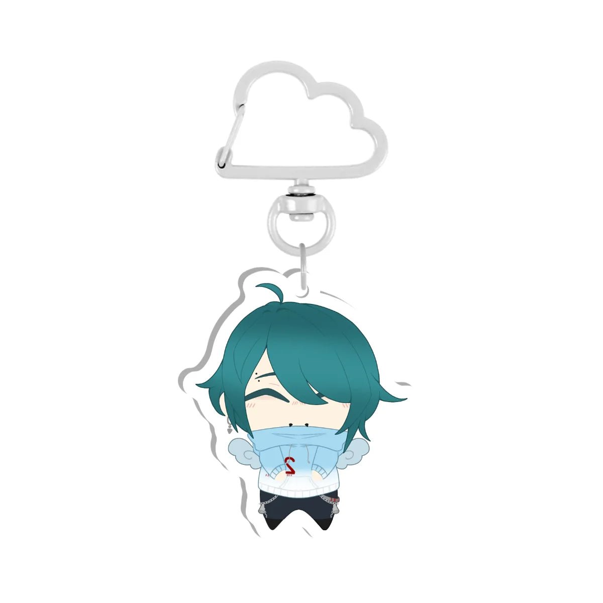 tylerissenpai "Chibi" Double-Sided Keychain - KatDragonz