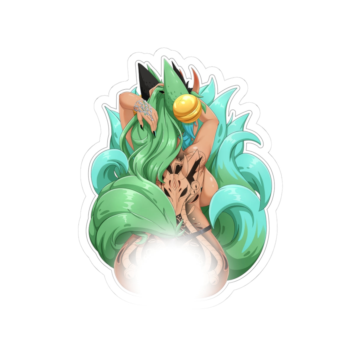 Meka Douji  "Back Tattoo" Sticker