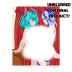 Ray Xash "Unclothed Curtain" NSFW Poster