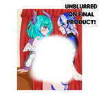 Ray Xash "Clothed Curtain" NSFW Poster