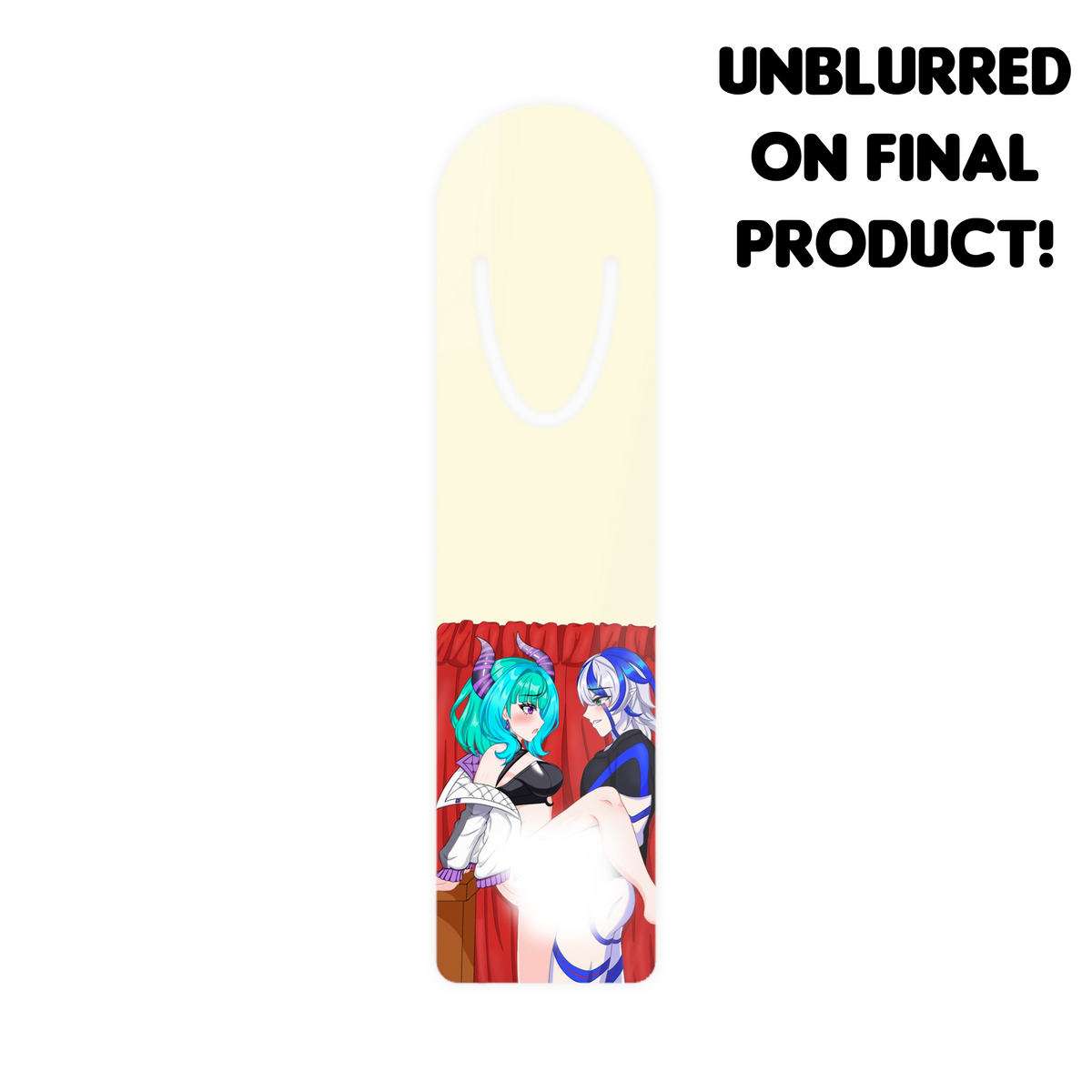 Ray Xash "Clothed Curtain" NSFW Bookmark