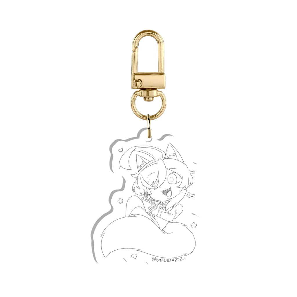 SaikuVT "Doodle" Keychain