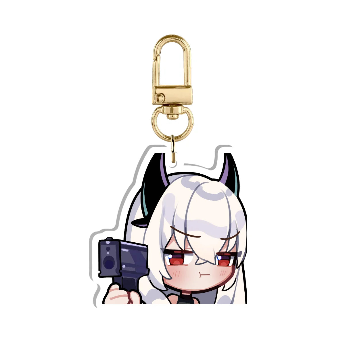 Angelica "Pew Pew" Keychain