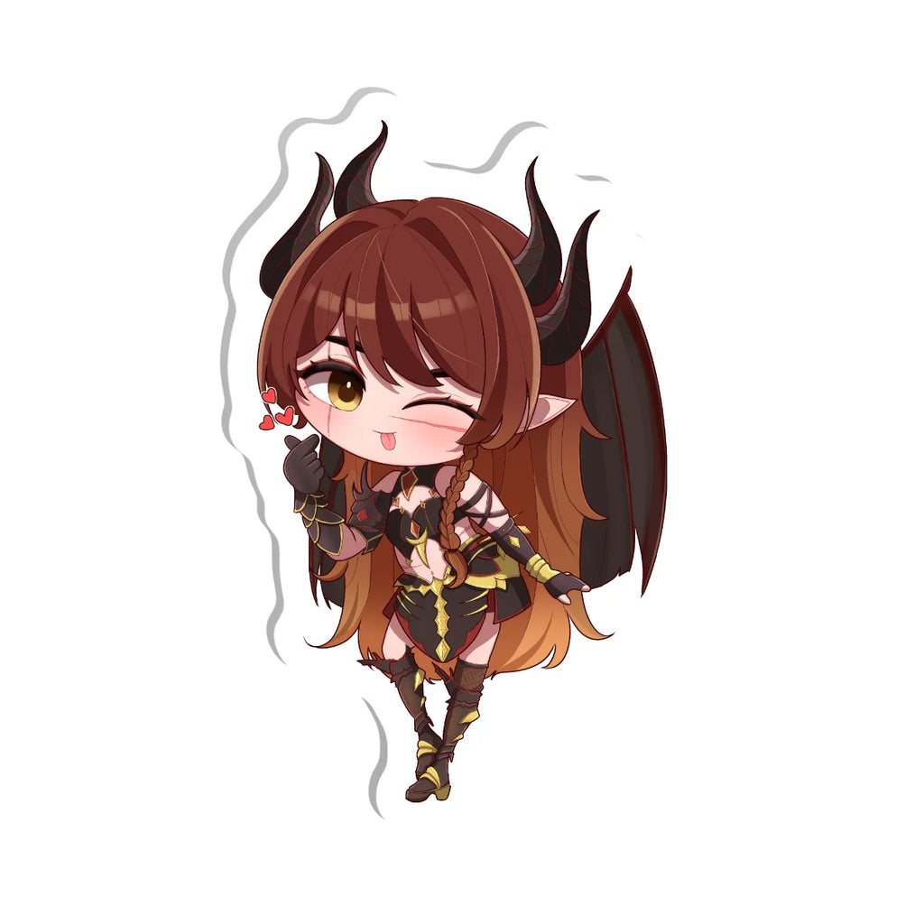 redchaosdragon22 Acrylic Pin