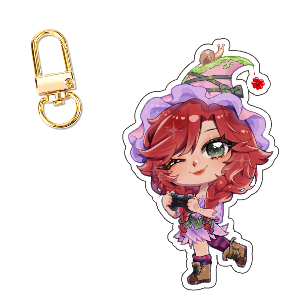 Gnomie "Controller" Keychain