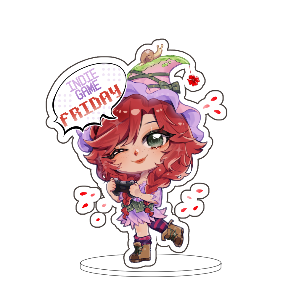 Gnomie "Indie Game Friday" Standee