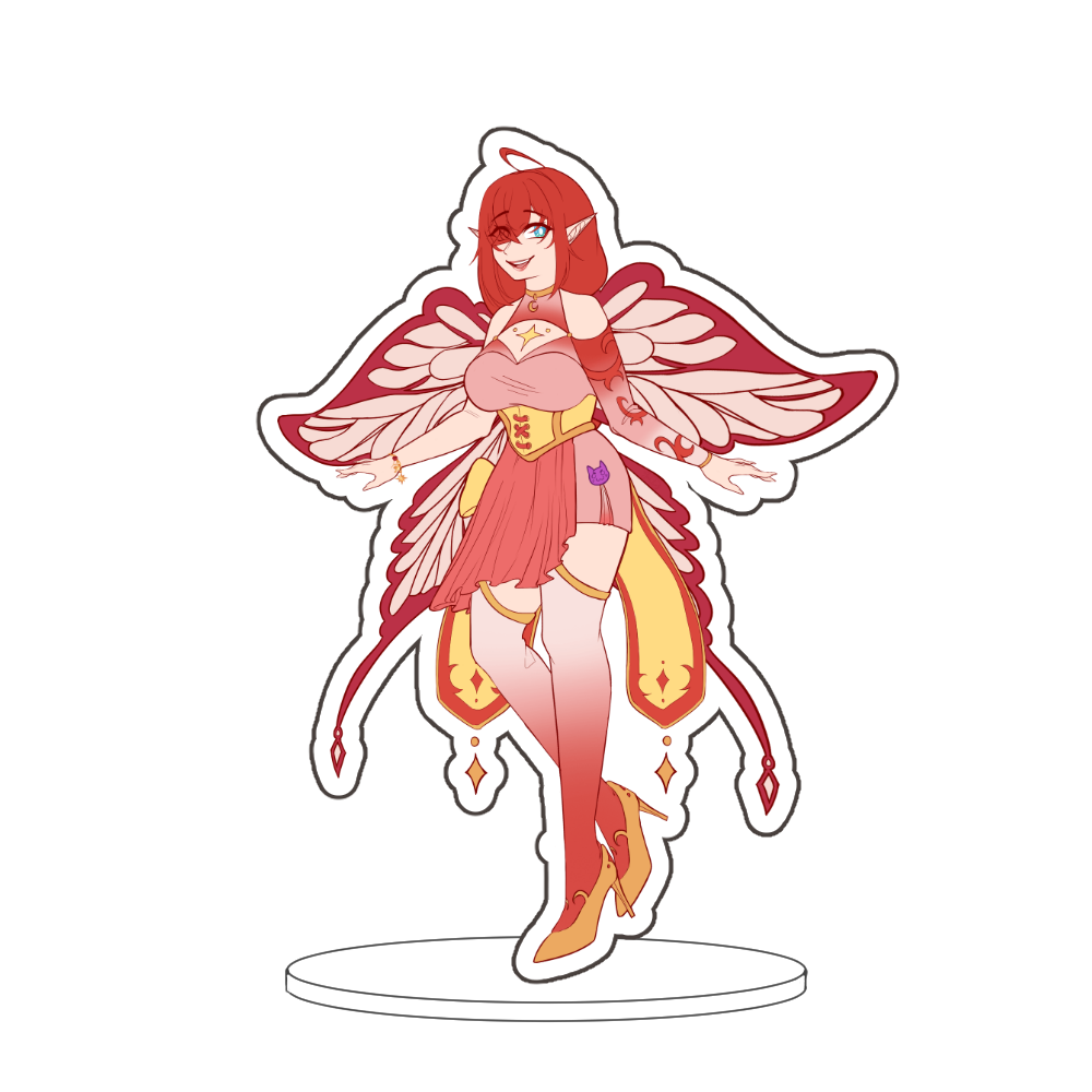 anna_firesprite "Butterfly Wings" Acrylic Standee