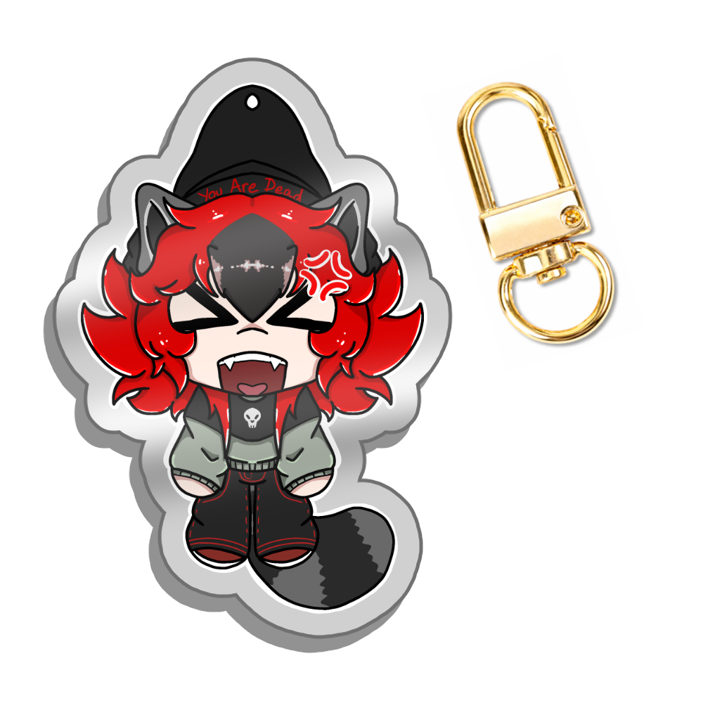 Gothic Gumi Dangling Keychain