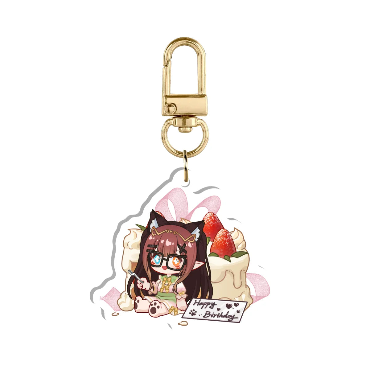 Chaeri "Birthday Cake" Keychain