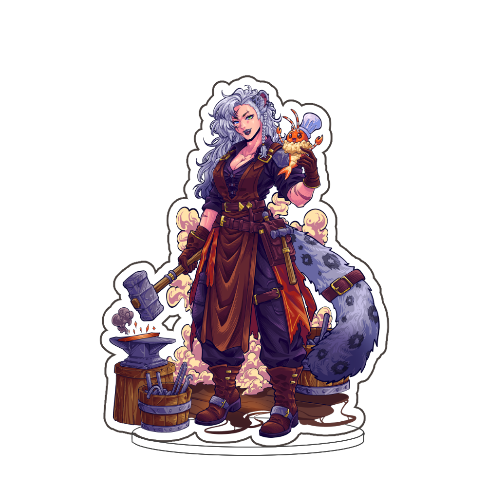 YukuriVT "Forge" Acrylic Standee