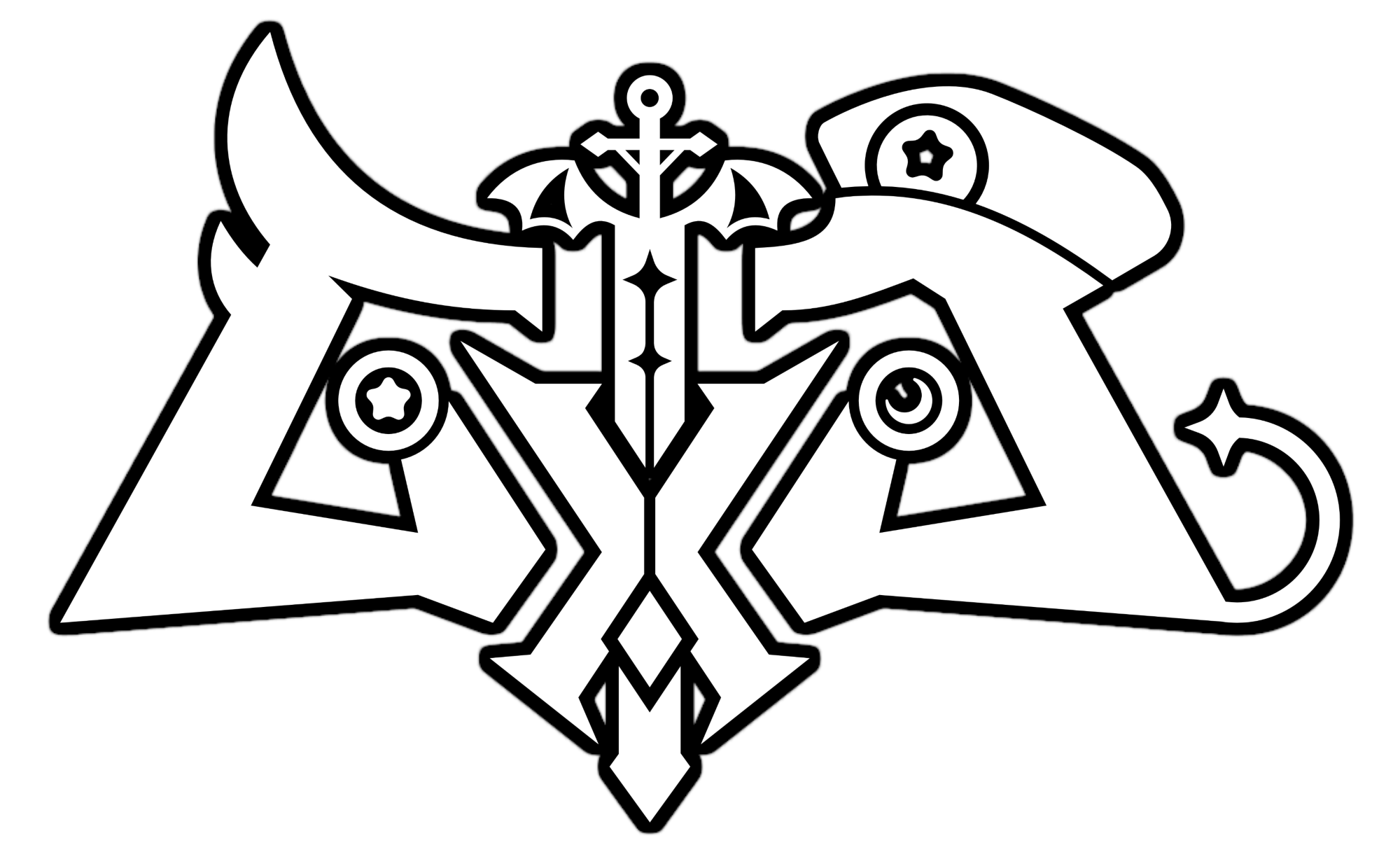 GxG Logo Acrylic Pin