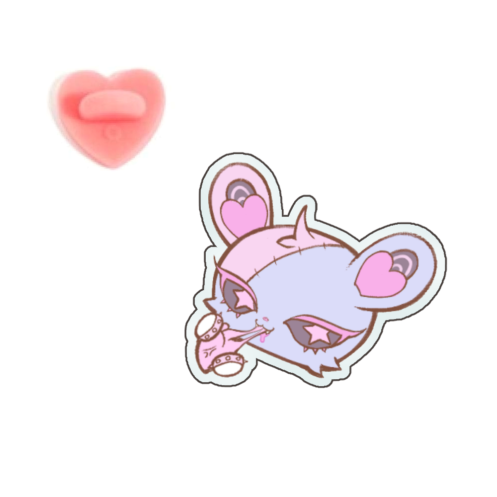 HaruMeii "Hearteater" Acrylic Pin