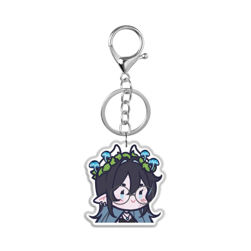 Mycena Xanh "Cheeb" Keychain