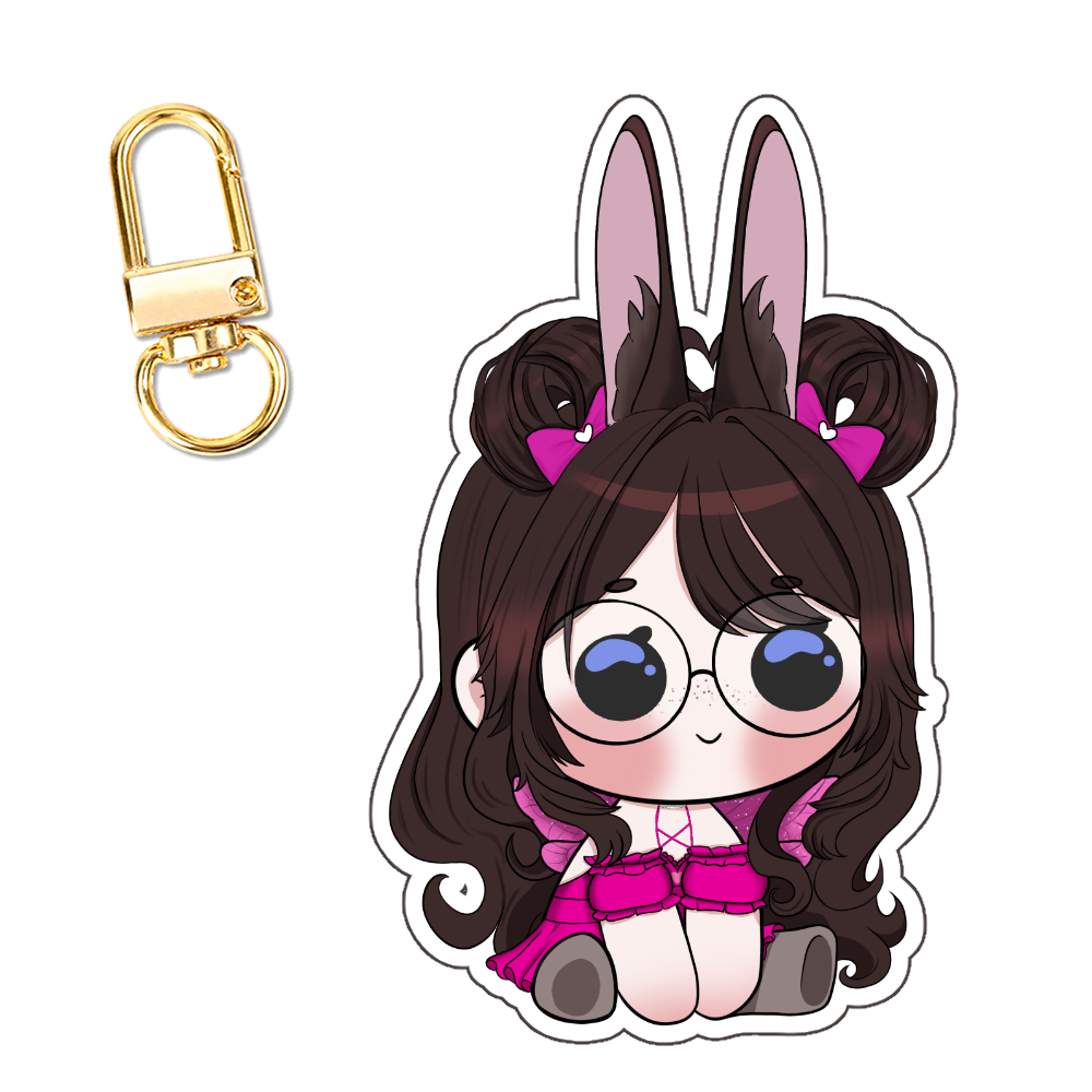 Hunni Bunni "Chibi" Keychain