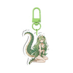 DinoSpr0ut "Sitting" Keychain
