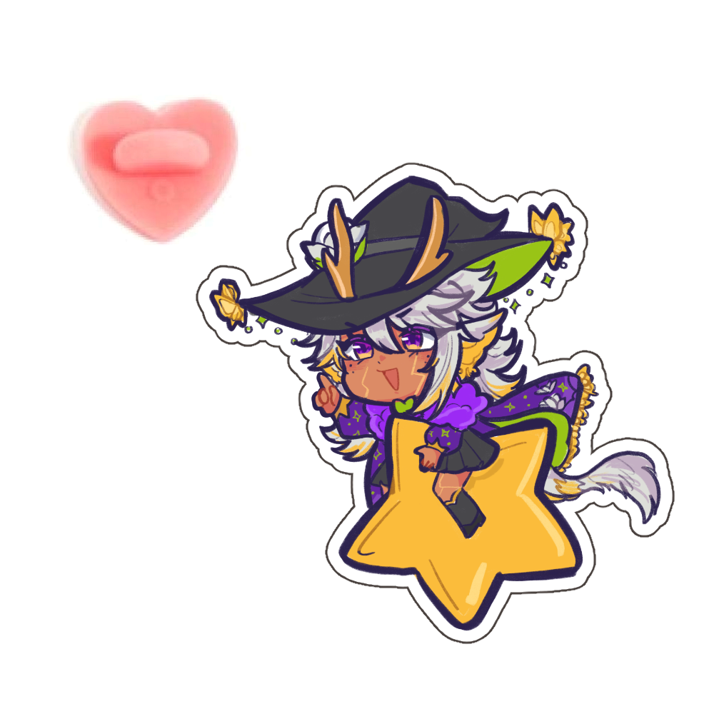 lily_starchaser "Star Rider" Acrylic Pin