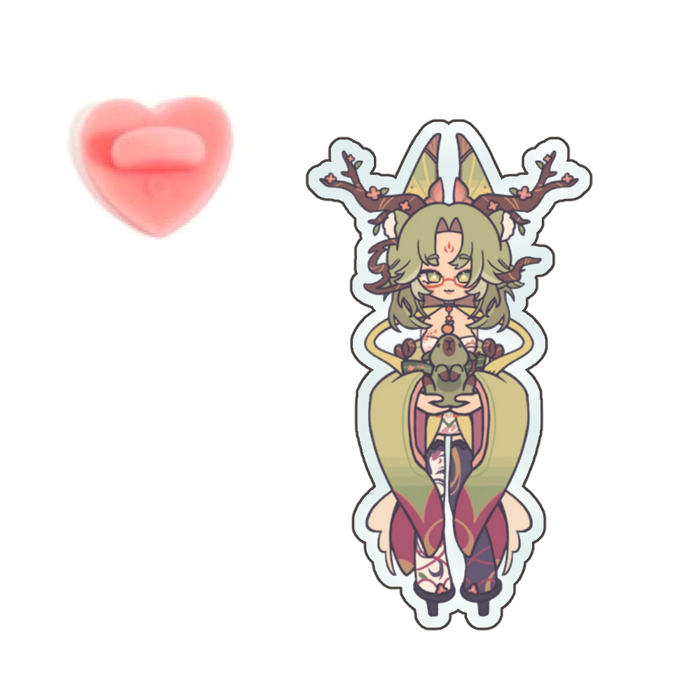 Lev Vellichor "Forest Guardian" Acrylic Pin