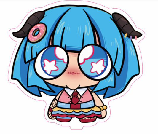 Pleading Bisc Standee