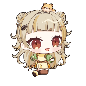 HammyAmi Chibi Keychain