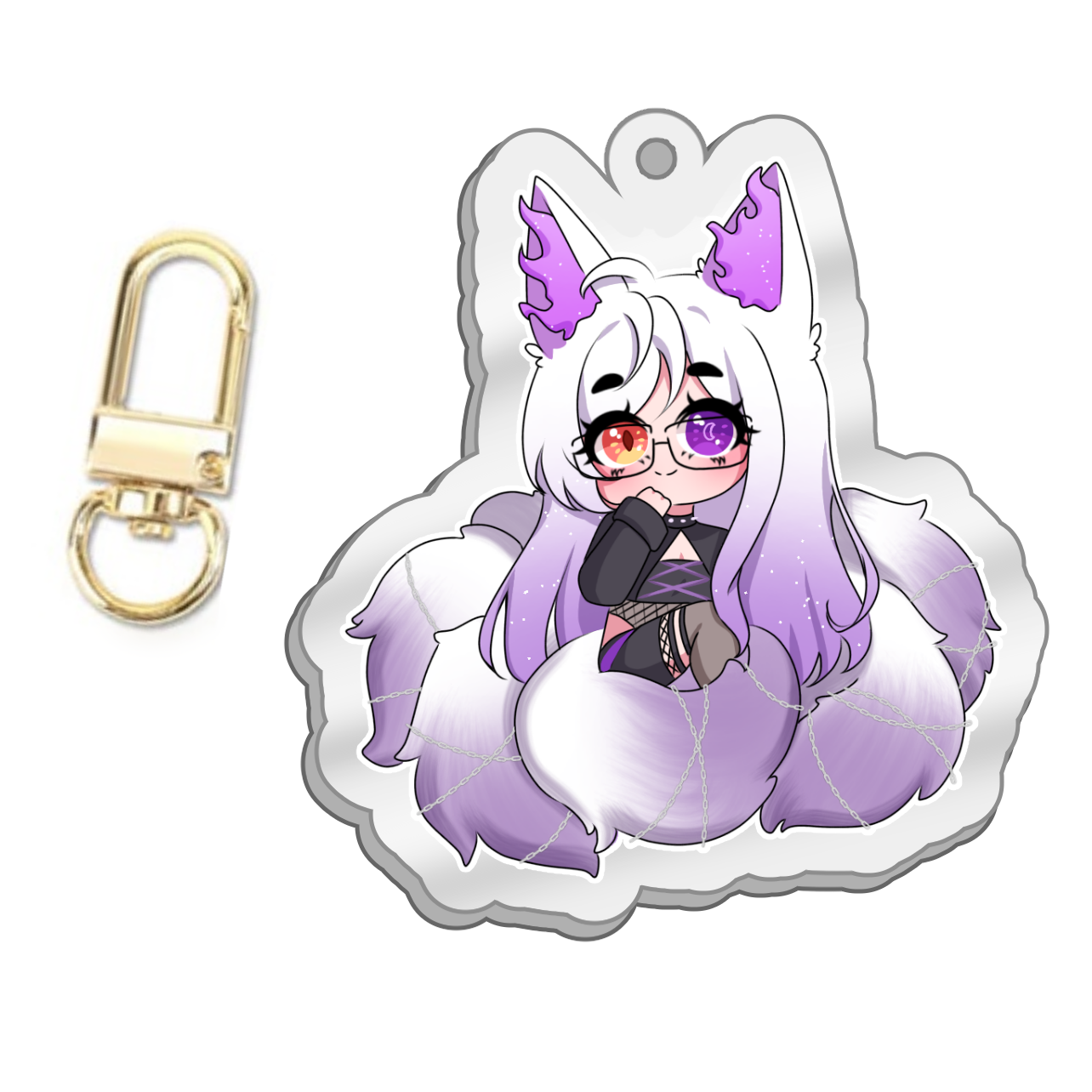 EepySpectre “Chibi” Keychain