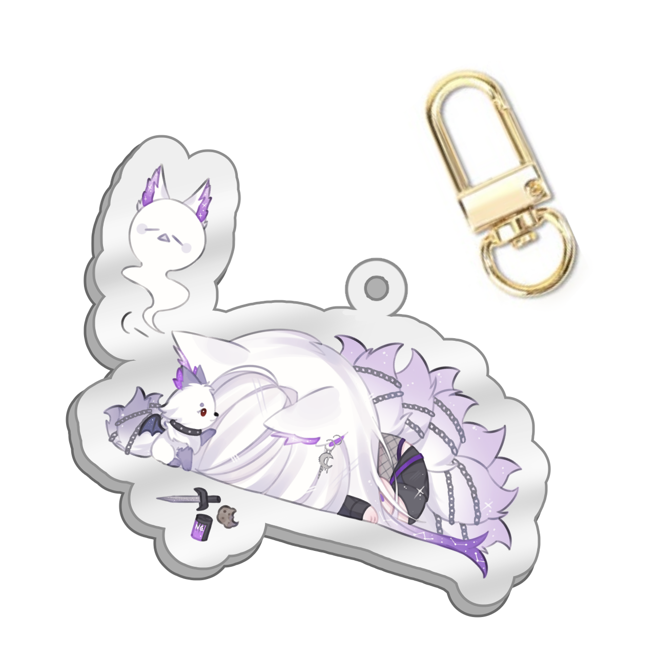 EepySpectre “Deadge” Keychain