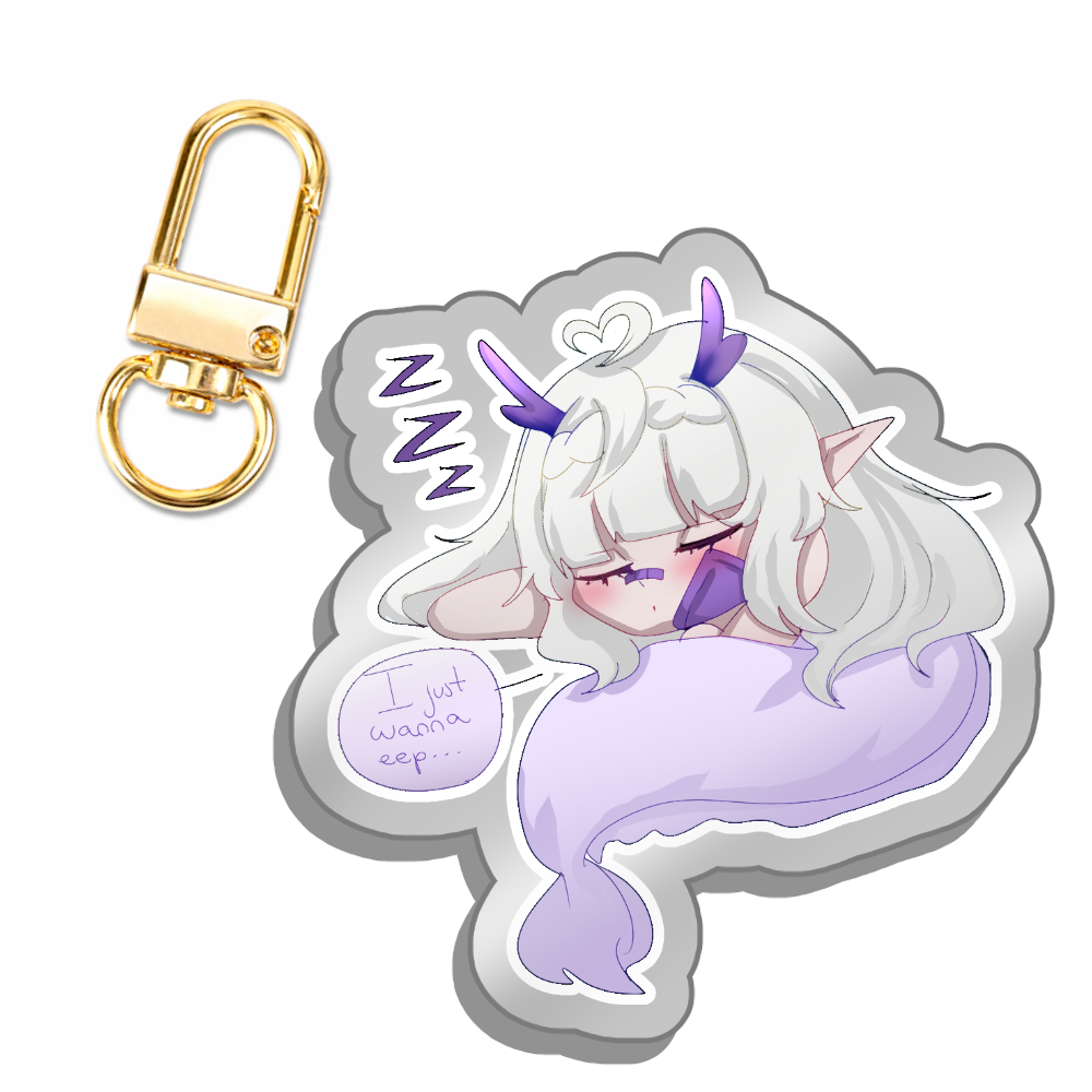 Dreamzzage “Snooze Fest” Keychain