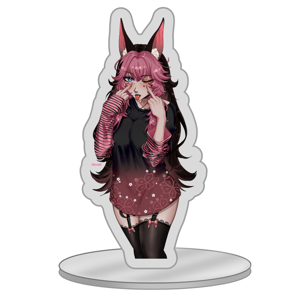 Solace Plum “Blep” Standee