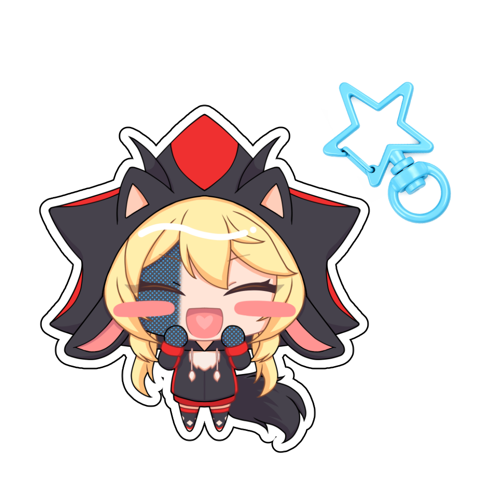 Lady Lazuli Comfy Keychain