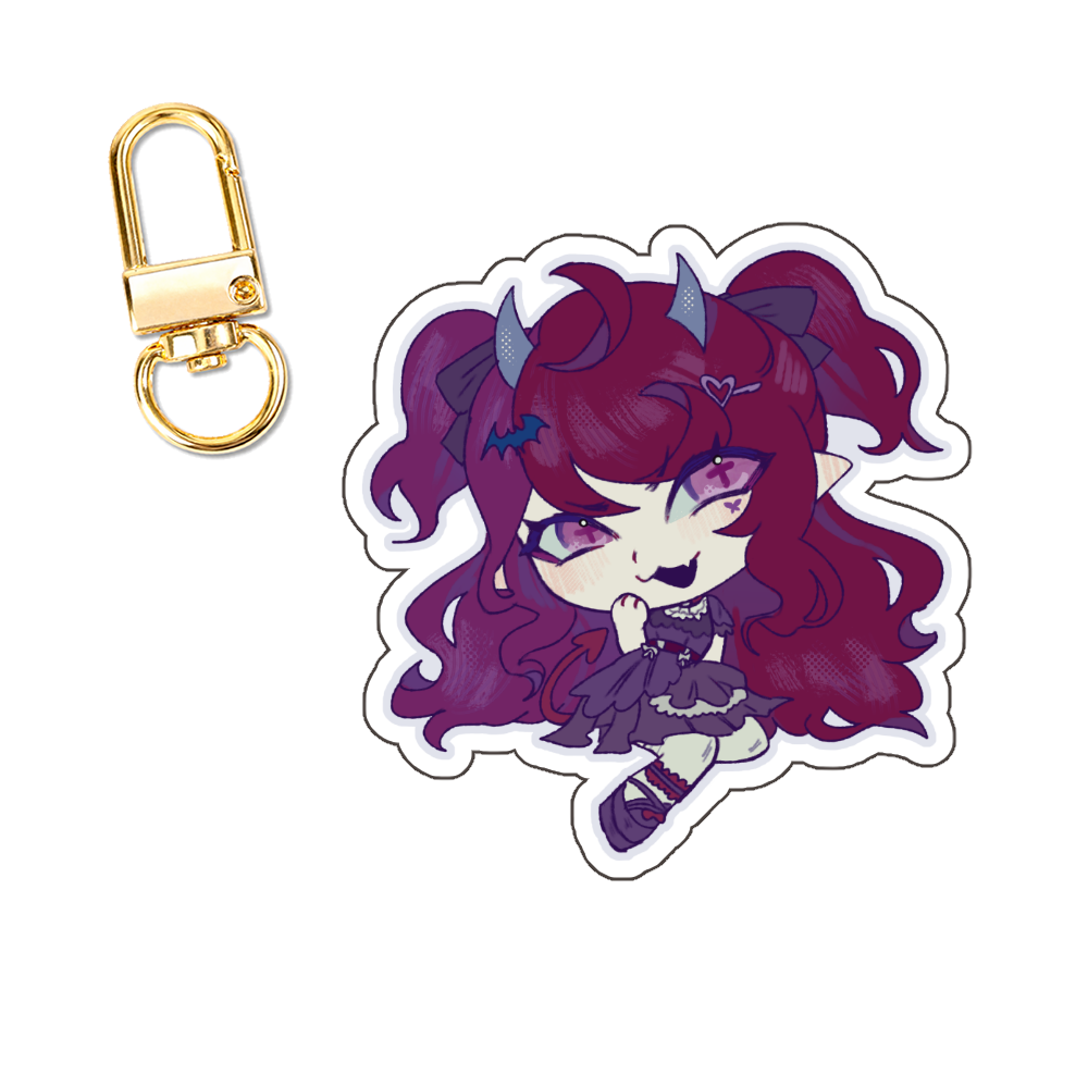 Schar_Nyx “Smug” Keychain