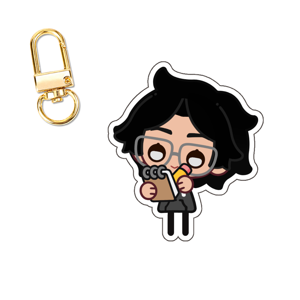 Ryoplaying Emote Keychains
