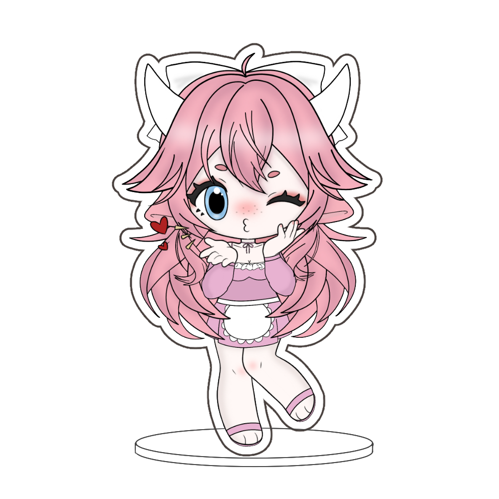 StrawberryMilkMaid "Chibi" Standee