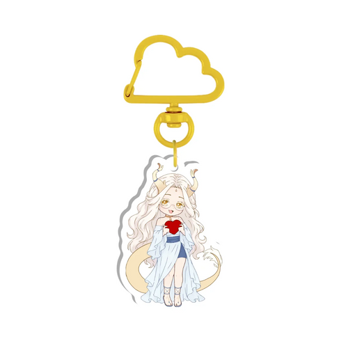 Aelialeelaa "Heart Hold" Keychain