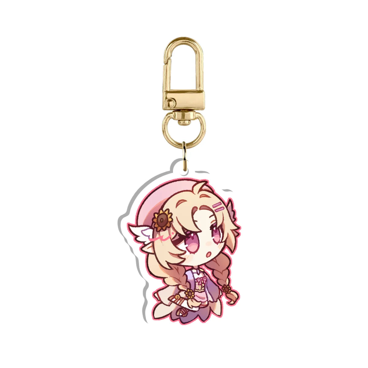 MomoMorning "Floating" Keychain