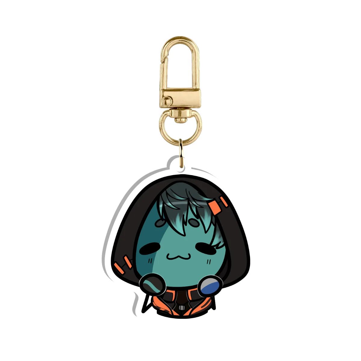 nonbiteyzombie Keychain - KatDragonz