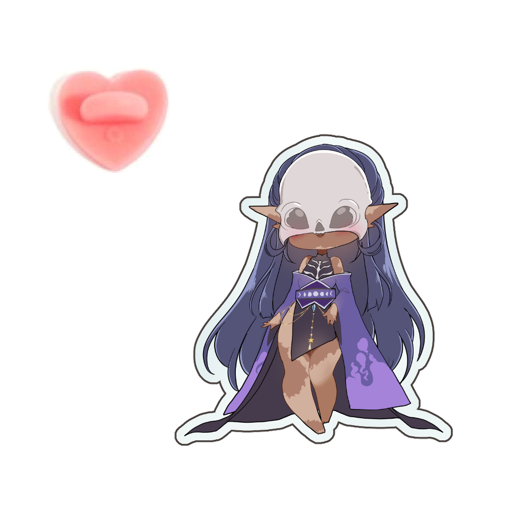 mourningvenus "Chibi" Acrylic Pin
